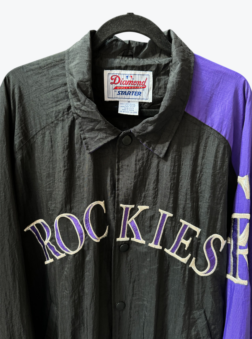 Chaqueta Vintage Starter Colorado Rockies MLB