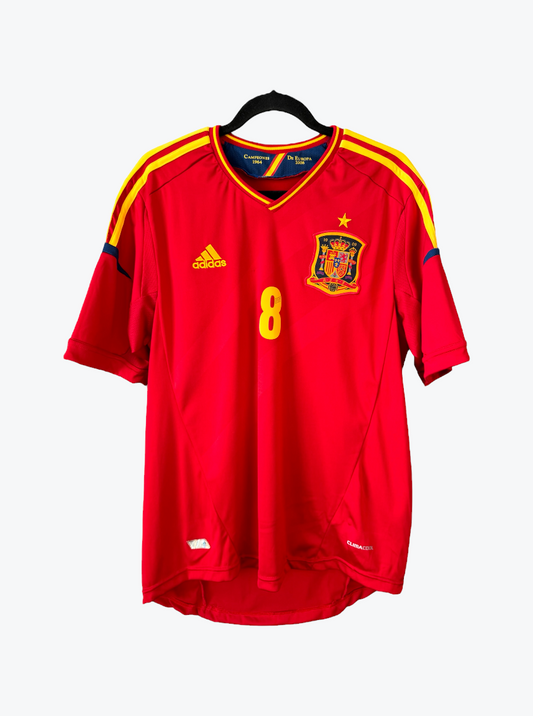 Camiseta Adidas España 2011/12 Xavi Nº 8 - Selección Española Edición Original