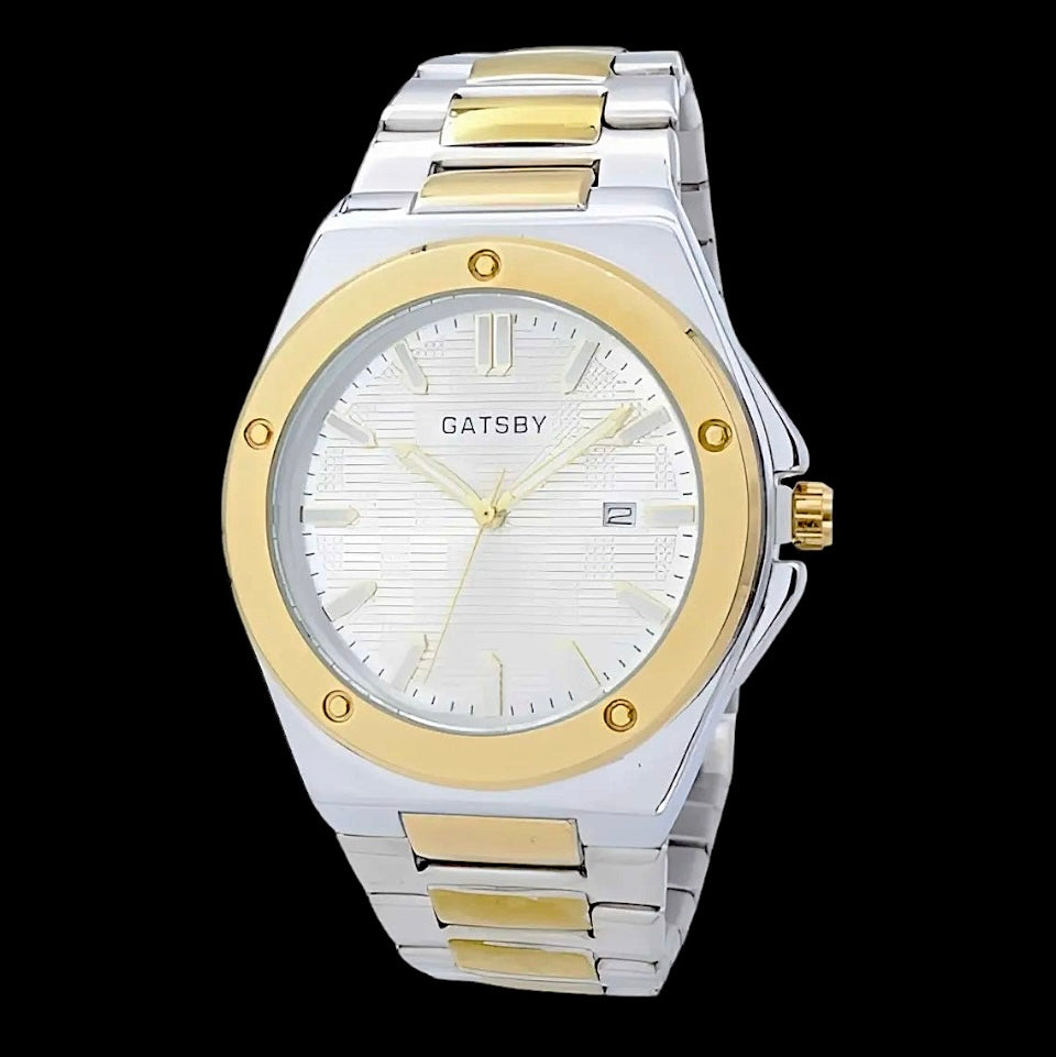 Reloj Estilo Audemars Piguet Plateado y Dorado