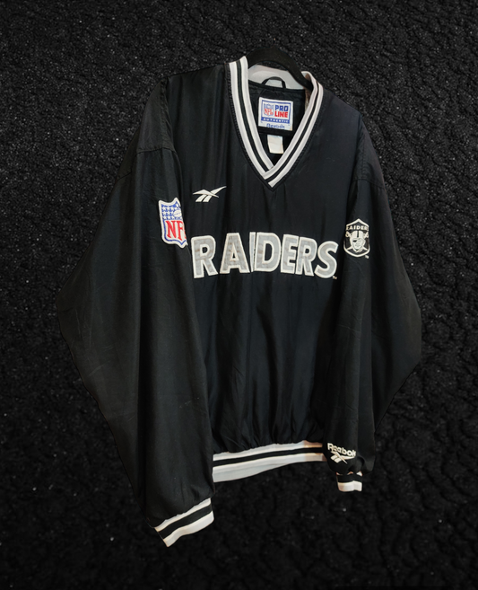 Chaqueta Vintage Raiders NFL PRO LINE & REEBOK