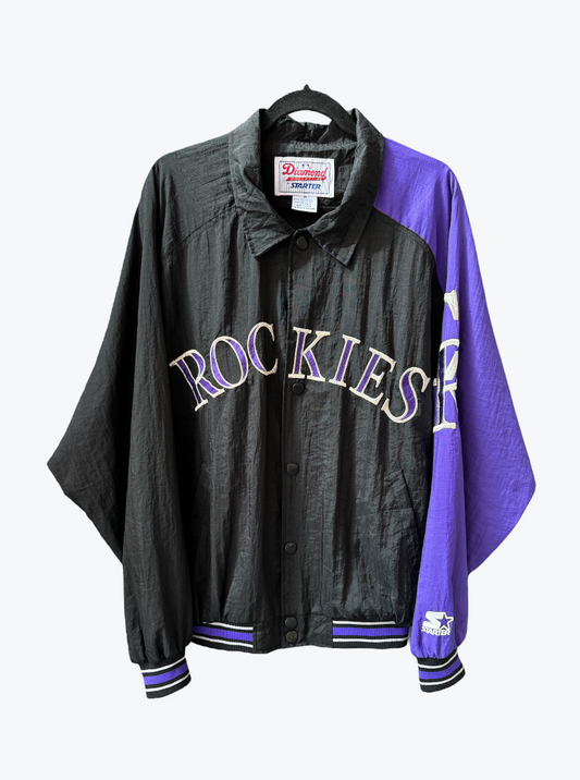 Chaqueta Vintage Starter Colorado Rockies MLB